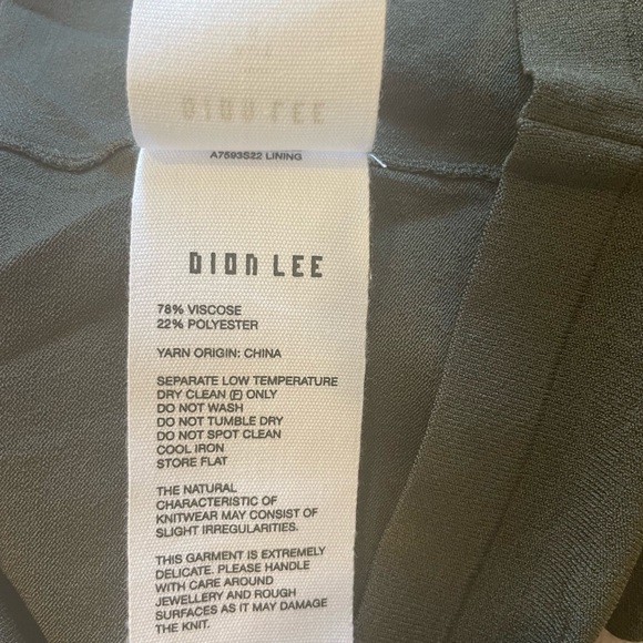 2022 spring Dion Lee NET DISTRESSED MINI Dress - Picture 12 of 12